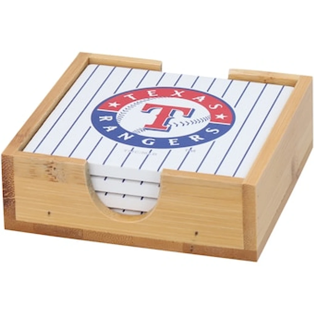 Texas Rangers Team Uniform Coaster Set