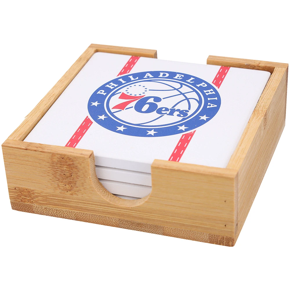 Philadelphia 76ers Team Uniform Coaster Set