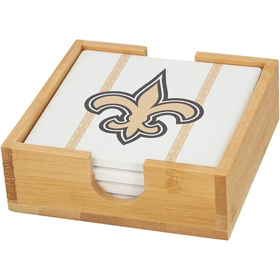 New Orleans Saints Team Uniform Coaster Set