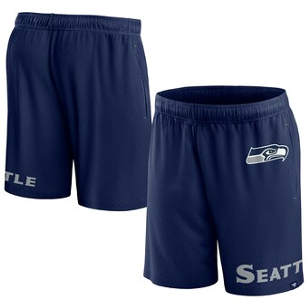 Men's Fanatics College Navy Seattle Seahawks Clincher - Shorts