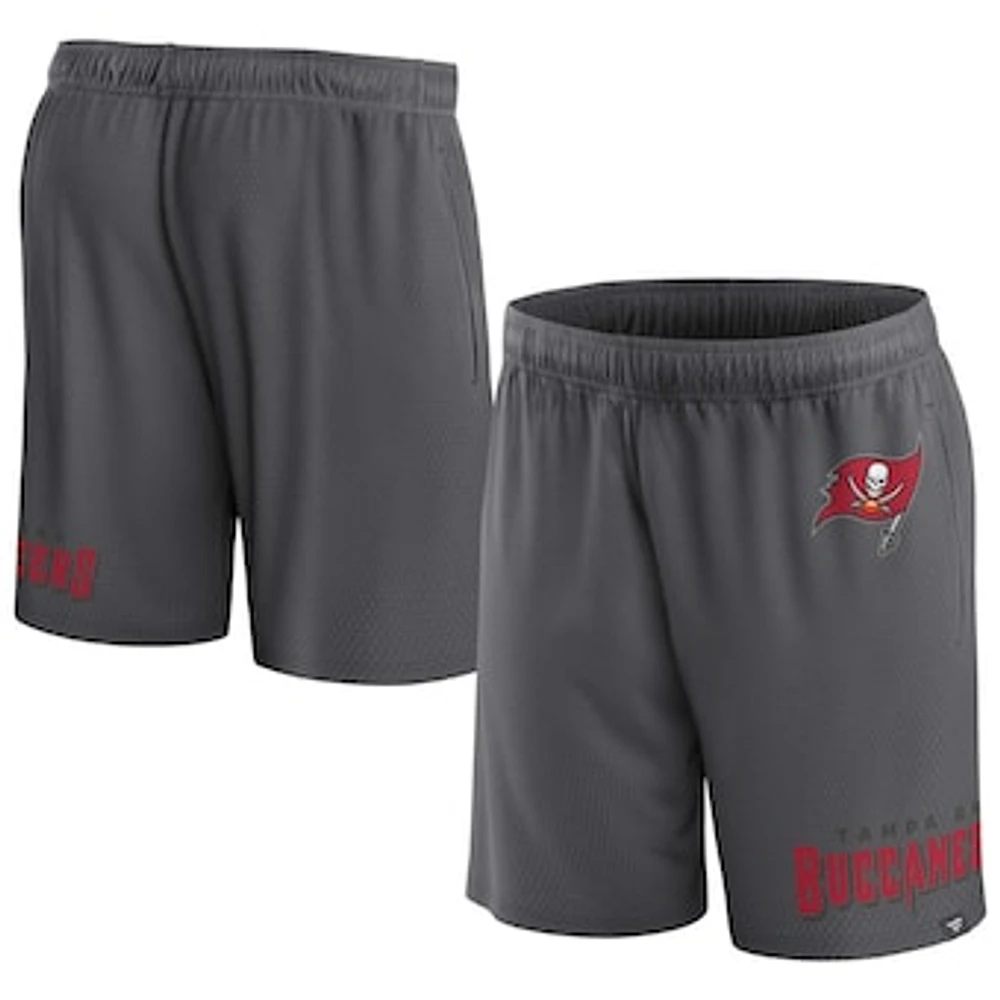 Men's Fanatics Charcoal Tampa Bay Buccaneers Clincher - Shorts