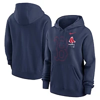 Women's Nike Navy Boston Red Sox Big Game Pullover Hoodie