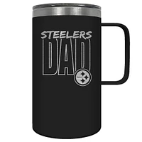 Pittsburgh Steelers Dad 18oz. Hustle Travel Mug