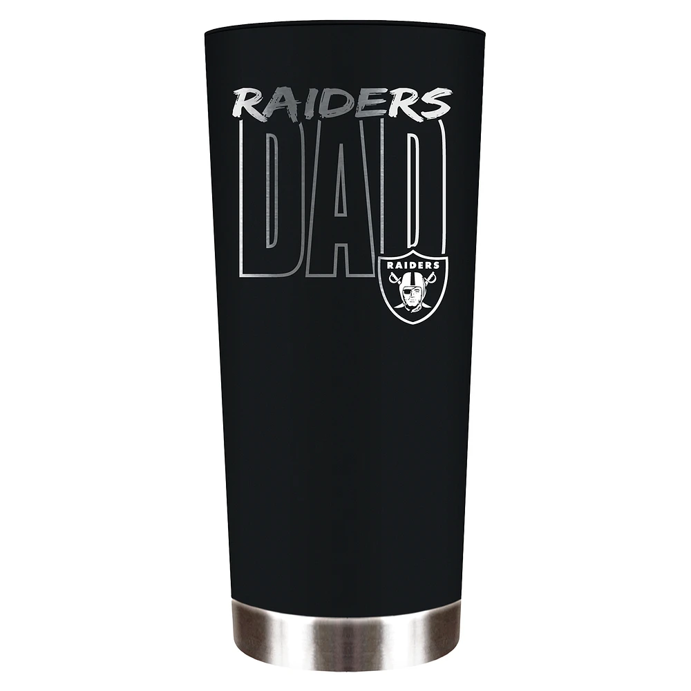 Las Vegas Raiders Dad 18oz. Roadie Tumbler