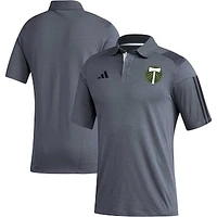 Men's adidas Gray Portland Timbers 2023 On-Field Training Polo