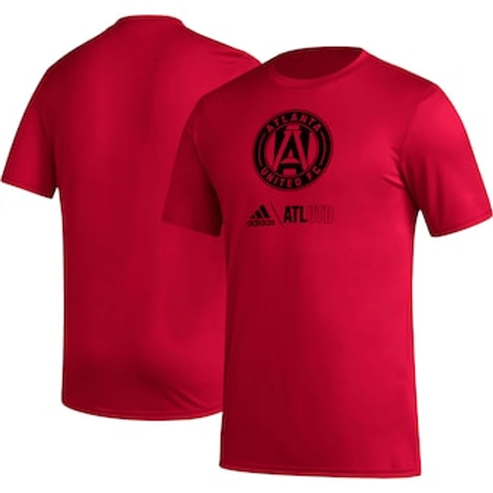 Men's adidas Red Atlanta United FC Icon AEROREADY T-Shirt