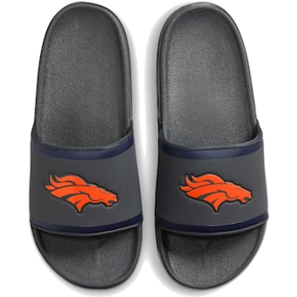 Nike Denver Broncos Off-Court Wordmark Slide Sandals