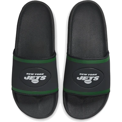 Nike New York Jets Off-Court Wordmark Slide Sandals