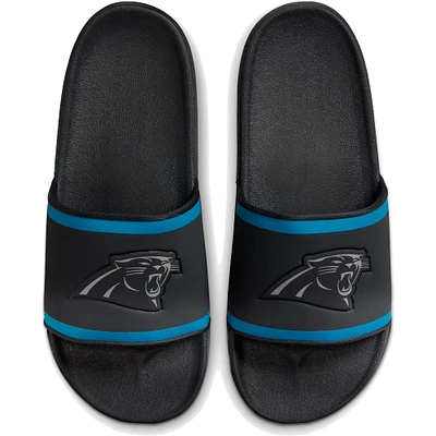 Nike Carolina Panthers Off-Court Wordmark Slide Sandals