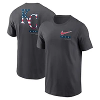 Men's Nike Anthracite Kansas City Royals Americana T-Shirt