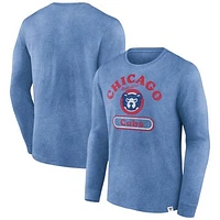 Men's Fanatics Royal Chicago Cubs Circus Catch Long Sleeve T-Shirt