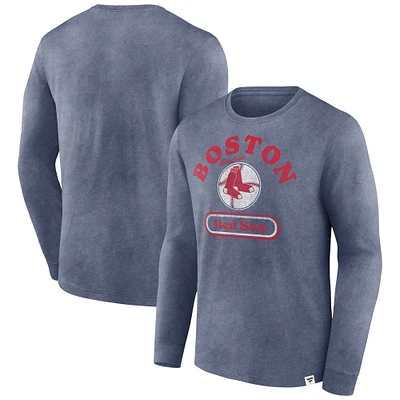 Men's Fanatics Navy Boston Red Sox Circus Catch Long Sleeve T-Shirt