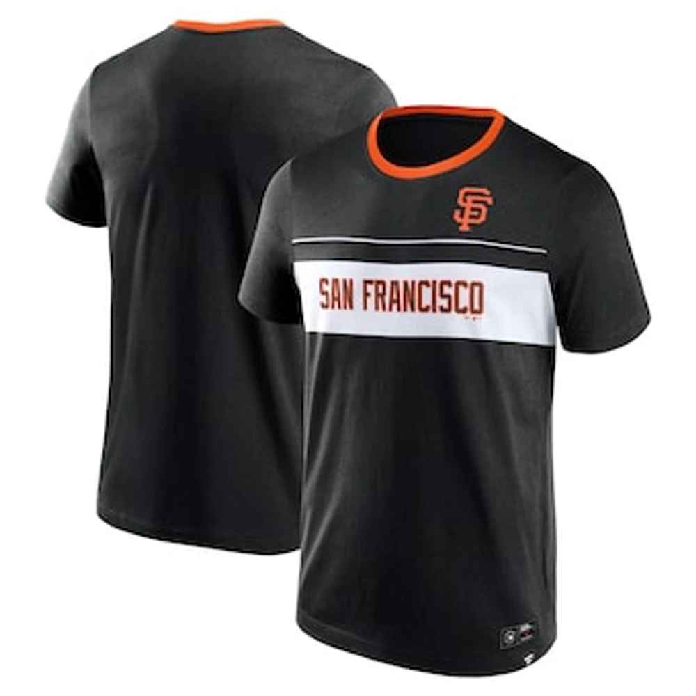 Men's Fanatics Black San Francisco Giants Claim The Win T-Shirt