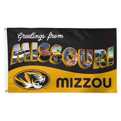 WinCraft Missouri Tigers 3' x 5' Lake Vibes Destination Wordmark Deluxe Flag
