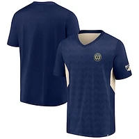 Men's Fanatics Navy Philadelphia Union Extended Play V-Neck T-Shirt