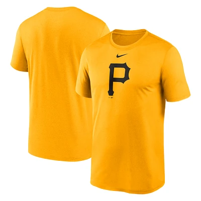 Men's Nike Gold Pittsburgh Pirates New Legend Logo T-Shirt