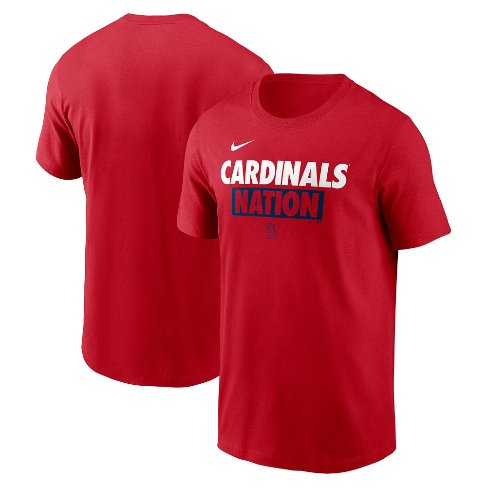 Men's Nike Red St. Louis Cardinals Rally Rule T-Shirt