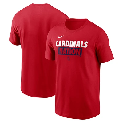 Men's Nike Red St. Louis Cardinals Rally Rule T-Shirt