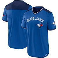 Men's Fanatics Royal Toronto Blue Jays Circle the Bases - V-Neck T-Shirt