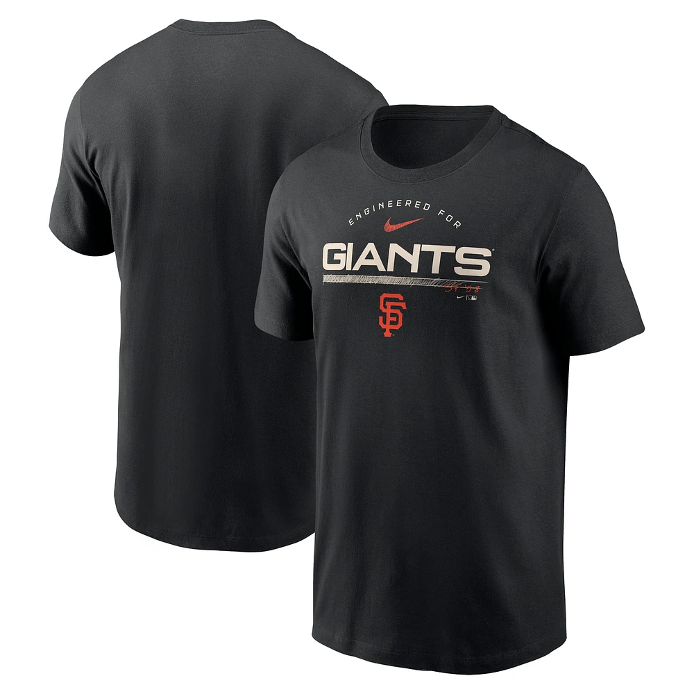 Men's Nike Black San Francisco Giants Team Engineered T-Shirt