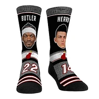 Rock Em Socks Jimmy Butler & Tyler Herro Miami Heat Teammates Player Crew