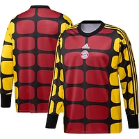 Men's adidas Black Bayern Munich Authentic Football Icon Goalkeeper Jersey