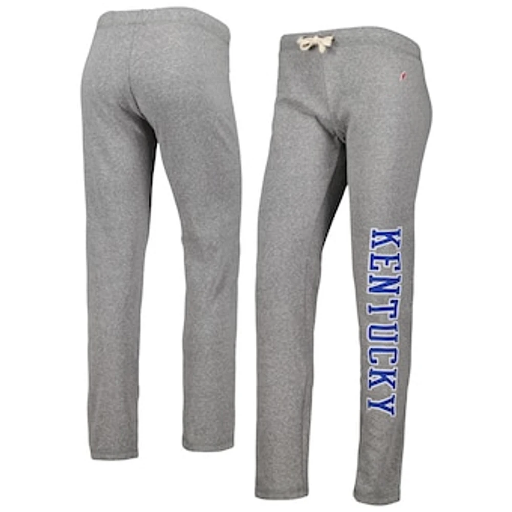 Women's League Collegiate Wear Heather Gray Kentucky Wildcats Victory Springs Tri-Blend Jogger Pants