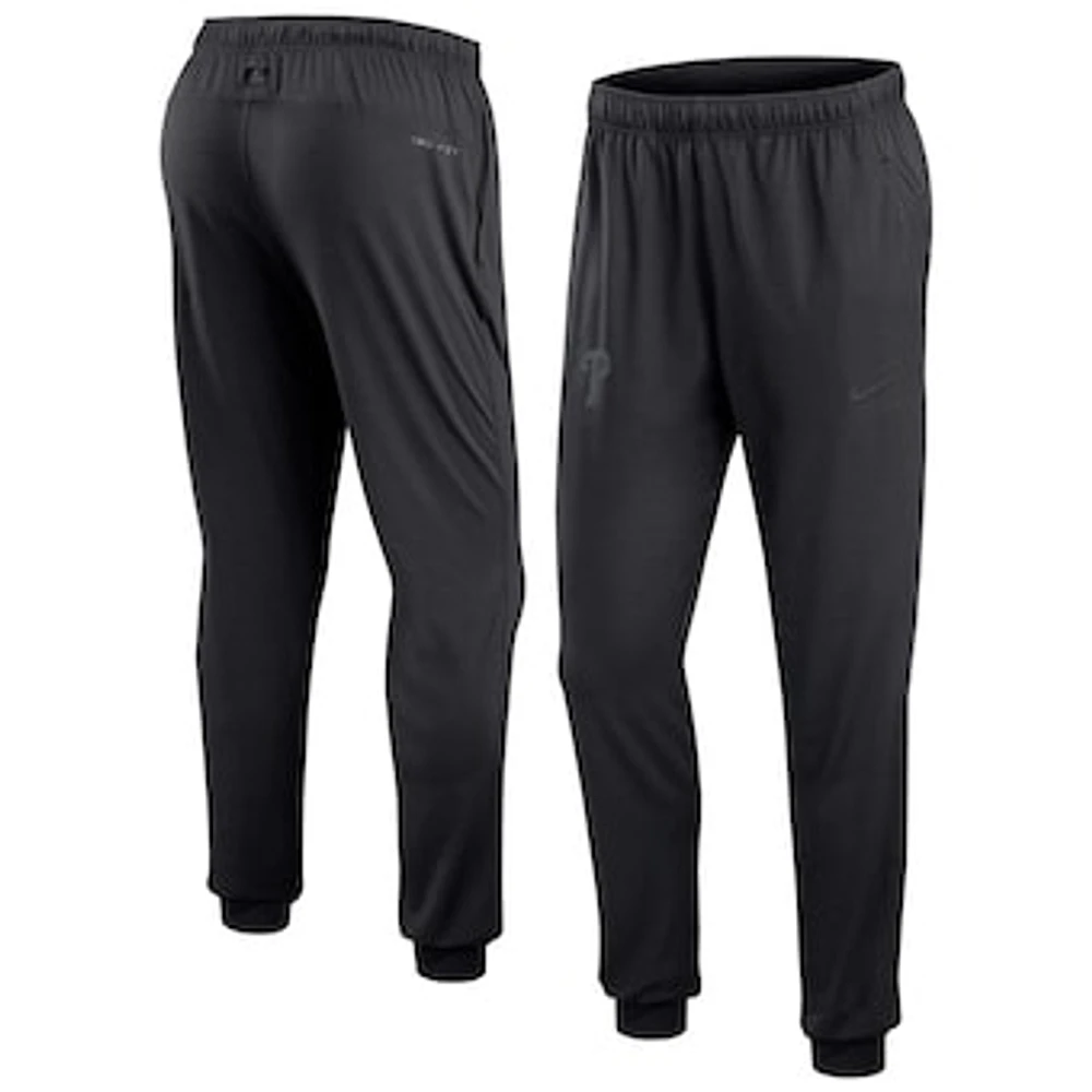 Men's Nike Black Philadelphia Phillies Authentic Collection Travel Performance Pants