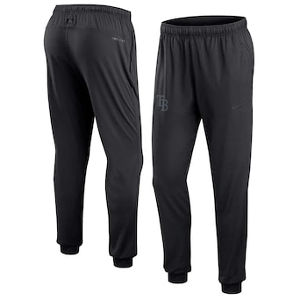 Men's Nike Black Tampa Bay Rays Authentic Collection Travel Performance Pants