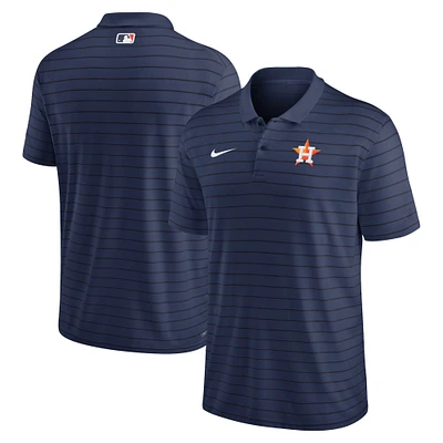 Men's Nike Navy Houston Astros Authentic Collection Victory Striped Performance Polo