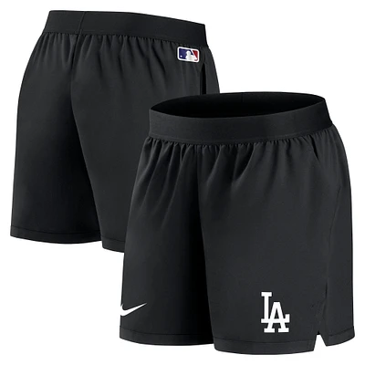 Women's Nike Black Los Angeles Dodgers Authentic Collection Team Performance Shorts