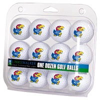Kansas Jayhawks 12-Pack Golf Ball Set