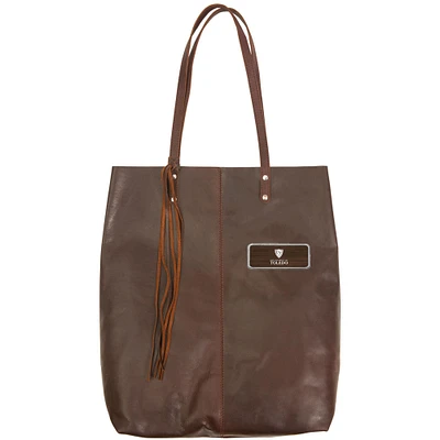 Brown Toledo Rockets Logo Plate Mee Canyon Tote