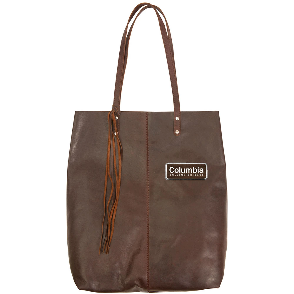Brown Columbia Renegades Logo Plate Mee Canyon Tote