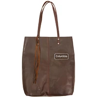 Brown Columbia Renegades Logo Plate Mee Canyon Tote