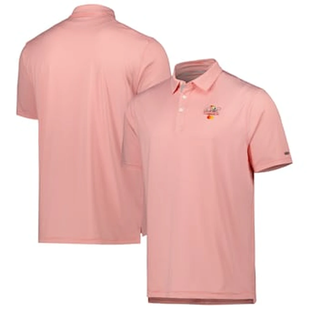 Men's Nike Red/White Arnold Palmer Invitational Player Control Performance Striped Polo