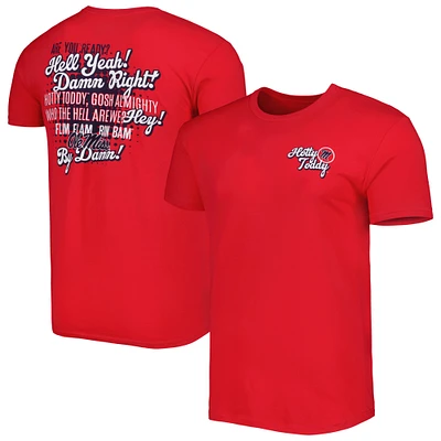 Men's Red Ole Miss Rebels Hyperlocal T-Shirt