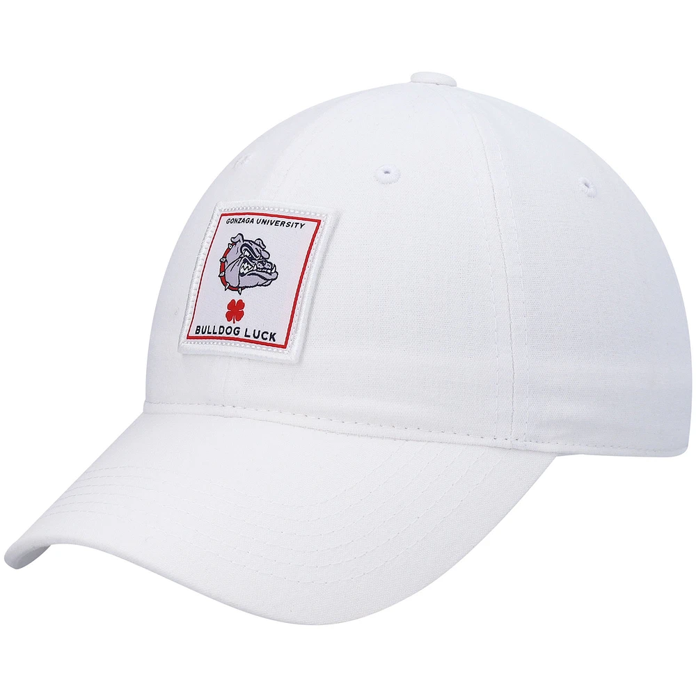 Men's White Gonzaga Bulldogs Dream Adjustable Hat