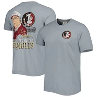 Men's Heather Gray Florida State Seminoles Hyperlocal T-Shirt