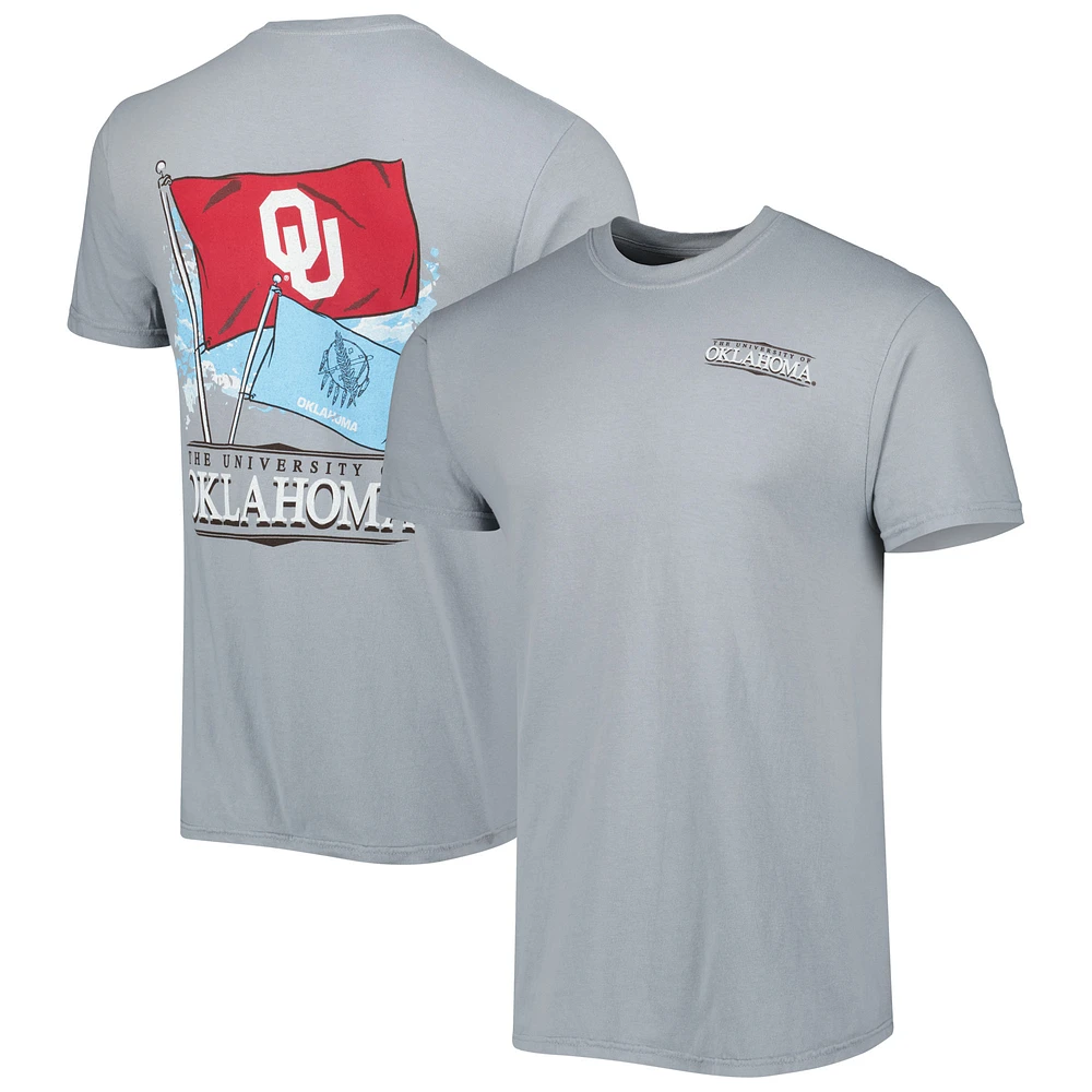 Men's Gray Oklahoma Sooners Hyperlocal T-Shirt