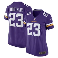 Women's Nike Andrew Booth Jr. Purple Minnesota Vikings Player Game Jersey