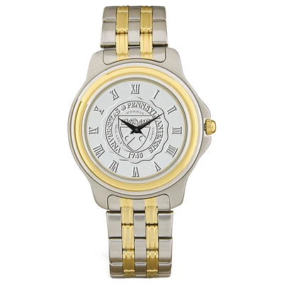 Pennsylvania Quakers Personalized Two-Tone Wristwatch