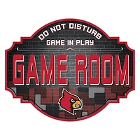 Louisville Cardinals 12'' Game Room Tavern Sign