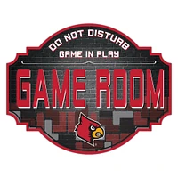 Louisville Cardinals 12'' Game Room Tavern Sign