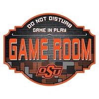 Oklahoma State Cowboys 12'' Game Room Tavern Sign