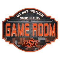 Oklahoma State Cowboys 12'' Game Room Tavern Sign