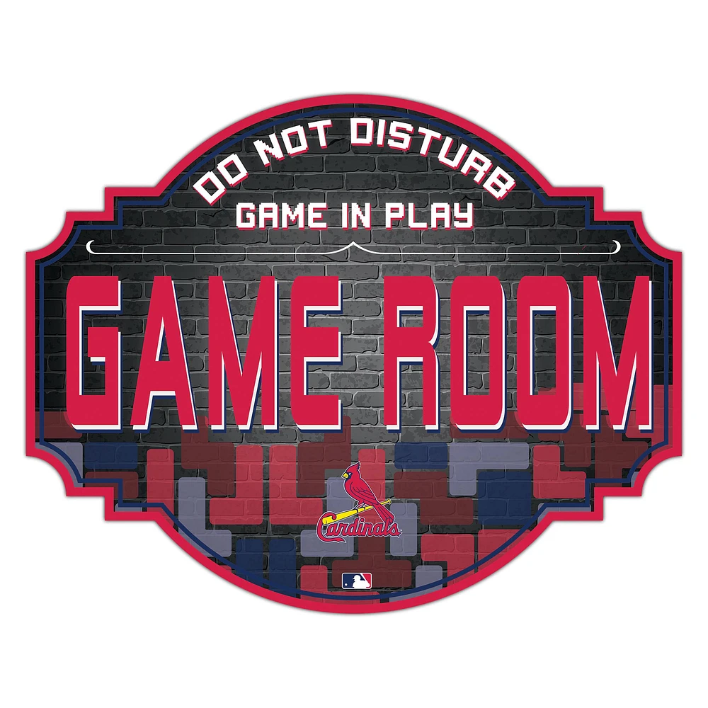 St. Louis Cardinals 12'' Game Room Tavern Sign