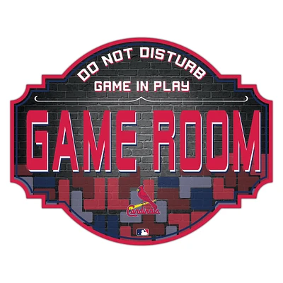 St. Louis Cardinals 12'' Game Room Tavern Sign