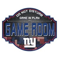 New York Giants 12'' Game Room Tavern Sign