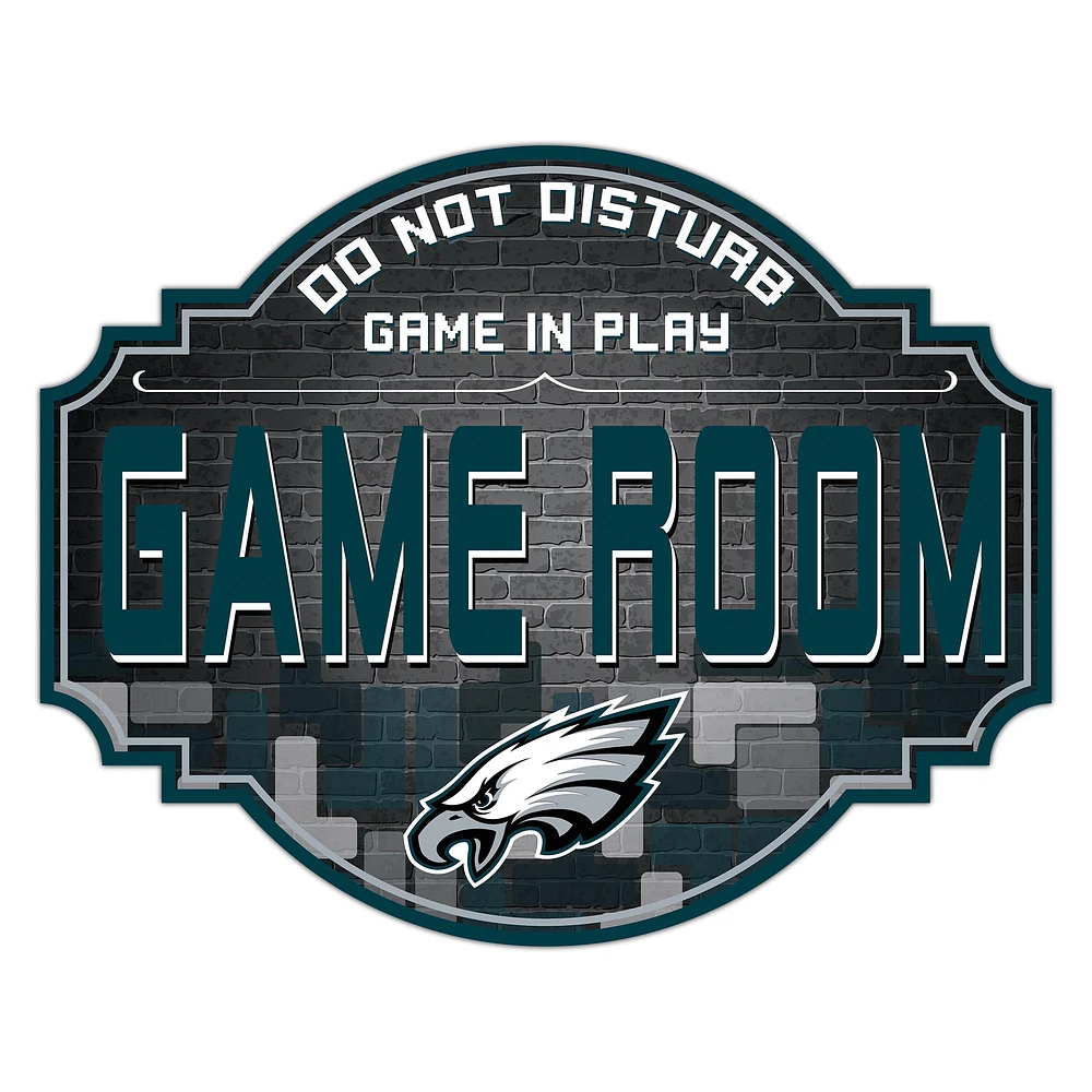 Philadelphia Eagles 12'' Game Room Tavern Sign